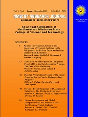 					View Vol. 1 No. 1 (2013): NMSCST Research Journal
				